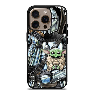 BABY YODA GROGU MANDALORIAN STAR WARS iPhone 16 Pro Case Cover BABY YODA GROGU MANDALORIAN STAR WARS iPhone 16 Pro Case Cover