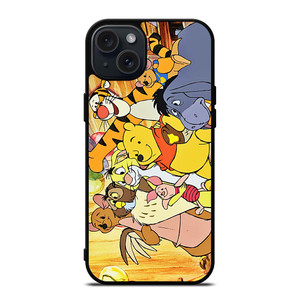 WINNIE THE POOH AND FRIENDS Disney iPhone 15 Plus Case Cover