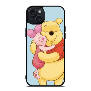 WINNIE THE POOH AND PIGLET iPhone 15 Plus Case Cover WINNIE THE POOH AND PIGLET iPhone 15 Plus Case Cover