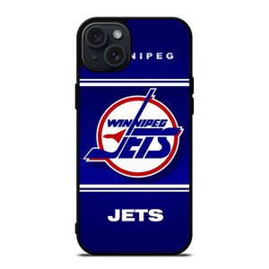 WINNIPEG JETS HOCKEY ICE LOGO iPhone 15 Plus Case Cover