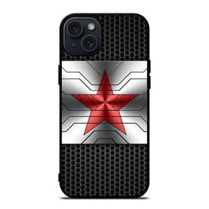 WINTER SOLDIER LOGO AVENGERS iPhone 15 Plus Case Cover WINTER SOLDIER LOGO AVENGERS iPhone 15 Plus Case Cover