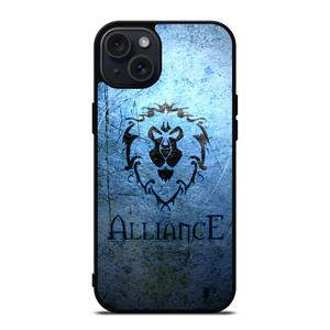 WORLD OF WARCRAFT ALLIANCE WOW iPhone 15 Plus Case Cover