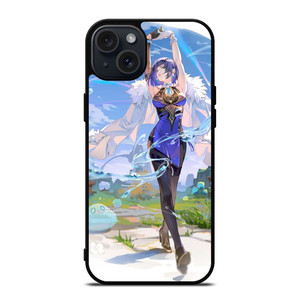 YELAN GENSHIN IMPACT GAME iPhone 15 Plus Case Cover YELAN GENSHIN IMPACT GAME iPhone 15 Plus Case Cover