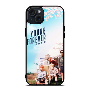 YOUNG FOREVER BANGTAN BOYS iPhone 15 Plus Case Cover YOUNG FOREVER BANGTAN BOYS iPhone 15 Plus Case Cover
