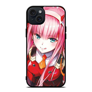 ZERO TWO DARLING IN THE FRANXX CARTOON ANIME iPhone 15 Plus Case Cover ZERO TWO DARLING IN THE FRANXX CARTOON ANIME iPhone 15 Plus Case Cover