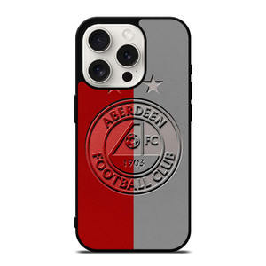 ABERDEEN FC LOGO SCOTLAND FOOTBALL CLUB ICON iPhone 15 Pro Case Cover