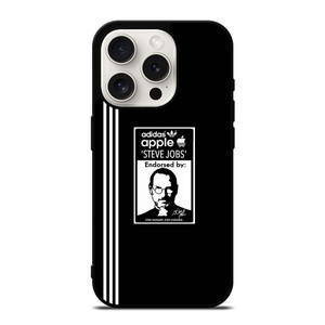 ADIDAS APPLE STEVE JOBS iPhone 15 Pro Case Cover