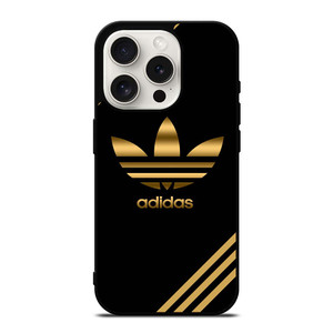 ADIDAS GOLD iPhone 15 Pro Case Cover