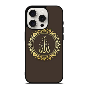 ALLAH GOD ARABIC EMBLEM iPhone 15 Pro Case Cover