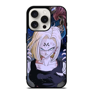 ANDROID 18 MAJIN DRAGON BALL MANGA ANIME iPhone 15 Pro Case Cover ANDROID 18 MAJIN DRAGON BALL MANGA ANIME iPhone 15 Pro Case Cover