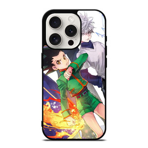 ANIME HUNTER X HUNTER KILLUA AND GON iPhone 15 Pro Case Cover ANIME HUNTER X HUNTER KILLUA AND GON iPhone 15 Pro Case Cover