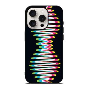 ARCTIC MONKEYS COLORFUL WAVE iPhone 15 Pro Case Cover