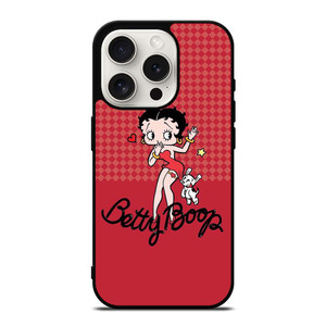 BETTY BOOP CARTOON iPhone 15 Pro Case Cover