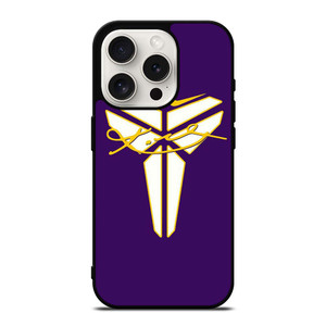 BLACK MAMBA LOGO KOBE BRYANT SIGNATURE iPhone 15 Pro Case Cover BLACK MAMBA LOGO KOBE BRYANT SIGNATURE iPhone 15 Pro Case Cover