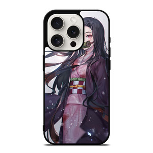 CARTOON DEMON SLAYER NEZUKO KAMADO ANIME iPhone 15 Pro Case Cover