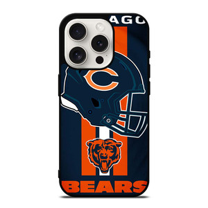 CHICAGO BEARS FLAG LOGO iPhone 15 Pro Case Cover