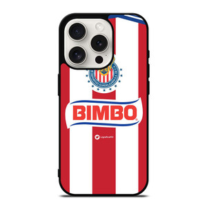 CHIVAS DE GUADALAJARA DEPORTIVO JERSEY iPhone 15 Pro Case Cover