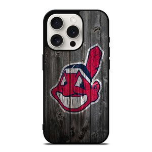 CLEVELAND INDIANS WOODEN LOGO iPhone 15 Pro Case Cover CLEVELAND INDIANS WOODEN LOGO iPhone 15 Pro Case Cover