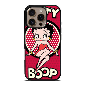 BETTY BOOP CARTOON POLKADOT iPhone 16 Pro Case Cover BETTY BOOP CARTOON POLKADOT iPhone 16 Pro Case Cover