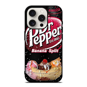 DR PEPPER BANANA SPLIT BOTTLE iPhone 15 Pro Case Cover