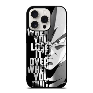 DRAGON BALL VEGETA QUOTE iPhone 15 Pro Case Cover