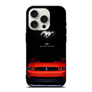 FORD MUSTANG RED iPhone 15 Pro Case Cover