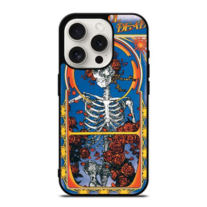 GRATEFUL DEAD SKULL AND ROSE 3 iPhone 15 Pro Case Cover GRATEFUL DEAD SKULL AND ROSE 3 iPhone 15 Pro Case Cover