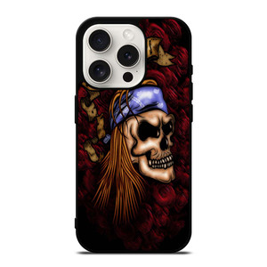 GUNS N ROSES AXL SKULL iPhone 15 Pro Case Cover