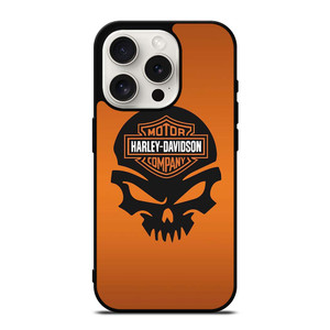 HARLEY DAVIDSON MOTORCYCLES COMPANY LOGO SKULL iPhone 15 Pro Case Cover HARLEY DAVIDSON MOTORCYCLES COMPANY LOGO SKULL iPhone 15 Pro Case Cover