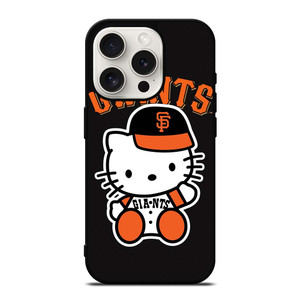 HELLO KITTY SAN FRANCISCO GIANTS iPhone 15 Pro Case Cover