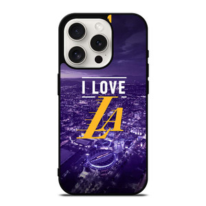 I LOVE LA LAKERS iPhone 15 Pro Case Cover I LOVE LA LAKERS iPhone 15 Pro Case Cover