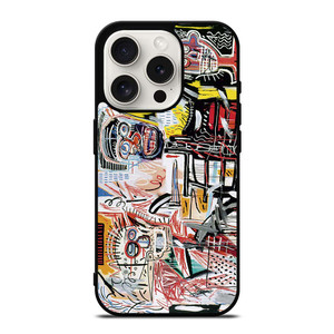 JEAN MICHEL BASQUIAT iPhone 15 Pro Case Cover JEAN MICHEL BASQUIAT iPhone 15 Pro Case Cover