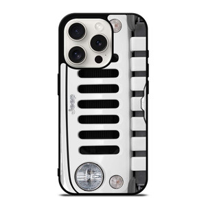 JEEP SILVER iPhone 15 Pro Case Cover JEEP SILVER iPhone 15 Pro Case Cover