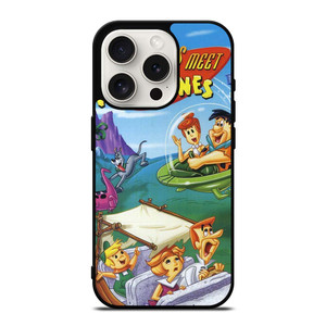 JETSONS MEET FLINTSTONES iPhone 15 Pro Case Cover