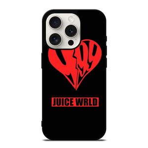 JUICE WRLD 999 HEART LOGO iPhone 15 Pro Case Cover JUICE WRLD 999 HEART LOGO iPhone 15 Pro Case Cover