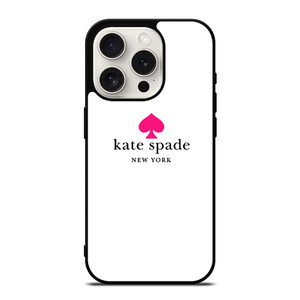 KATE SPADE NEW YORK LOGO PINK ICON iPhone 15 Pro Case Cover