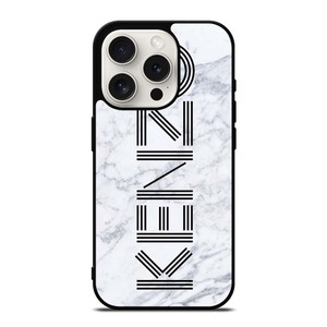 KENZO PARIS MARBLE LOGO iPhone 15 Pro Case Cover