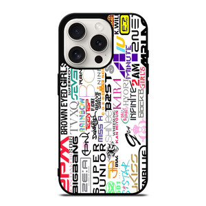 KPOP ALL BAND iPhone 15 Pro Case Cover