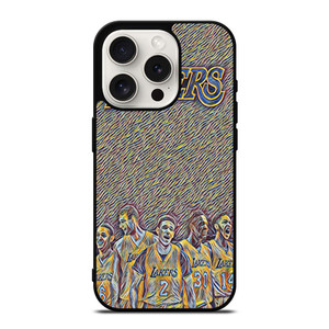 LA LAKERS ART iPhone 15 Pro Case Cover