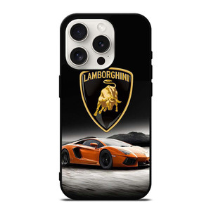 LAMBORGHINI CAR LOGO iPhone 15 Pro Case Cover