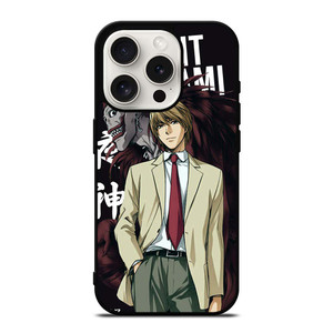 LIGHT YAGAMI AND RYUK DEATH NOTE iPhone 15 Pro Case Cover LIGHT YAGAMI AND RYUK DEATH NOTE iPhone 15 Pro Case Cover