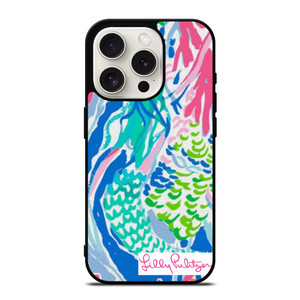 LILLY PULITZER MERMADE CAVE iPhone 15 Pro Case Cover LILLY PULITZER MERMADE CAVE iPhone 15 Pro Case Cover