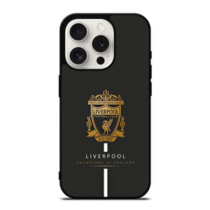 LIVERPOOL FC CHAMPIONS OF ENGLAND iPhone 15 Pro Case Cover