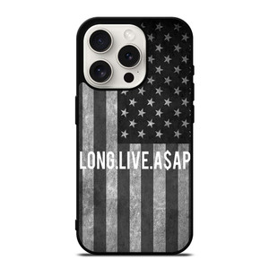 LONG LIVE ASAP ROCKY AMERICAN FLAG iPhone 15 Pro Case Cover