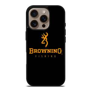 BROWNING FISHING LOGO iPhone 16 Pro Case Cover