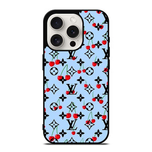 LOUIS VUITTON LV CHERY LOGO ICON iPhone 15 Pro Case Cover