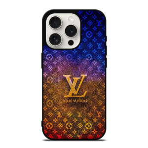 LOUIS VUITTON LV LOGO SPARKLE ICON PATTERN iPhone 15 Pro Case Cover