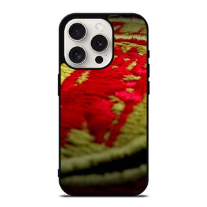 MANCHESTER UNITED EMBOIDERED LOGO iPhone 15 Pro Case Cover