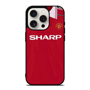 MANCHESTER UNITED FC CLASSIC JERSEY SHARP iPhone 15 Pro Case Cover