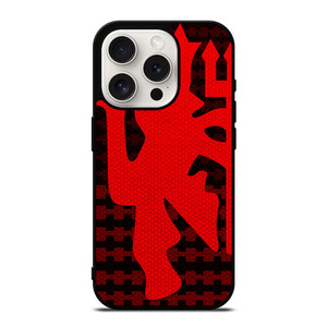 MANCHESTER UNITED RED DEVIL LOGO iPhone 15 Pro Case Cover